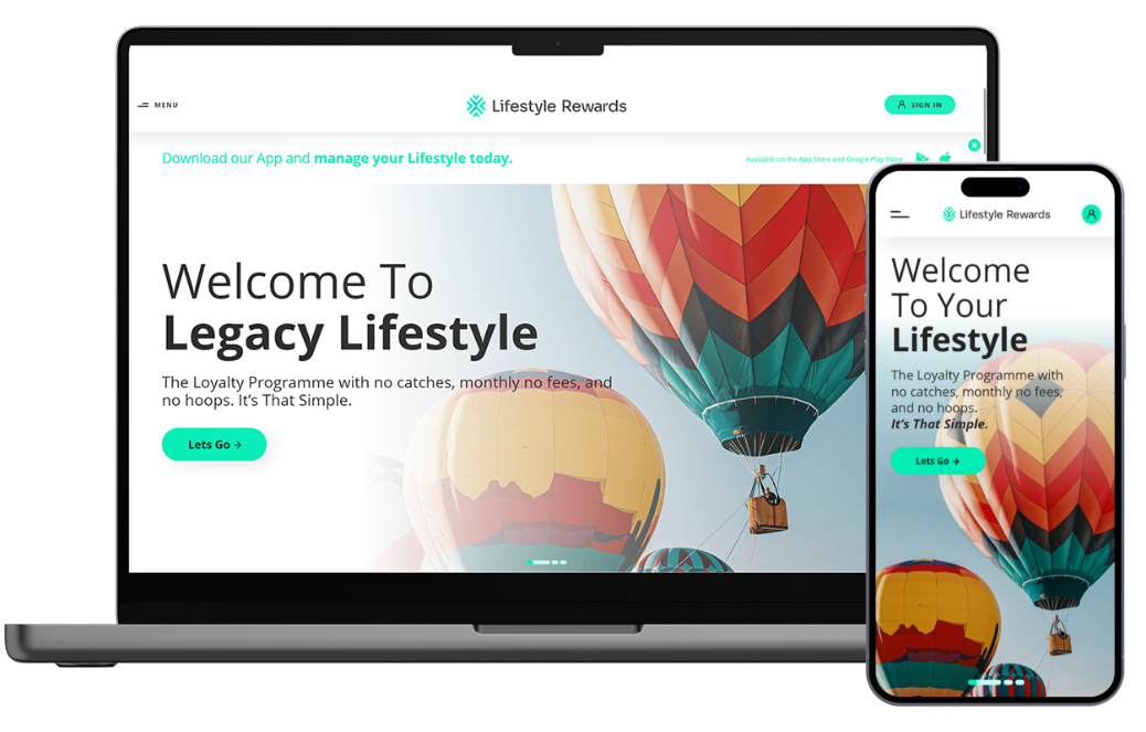 Rewards App & Website